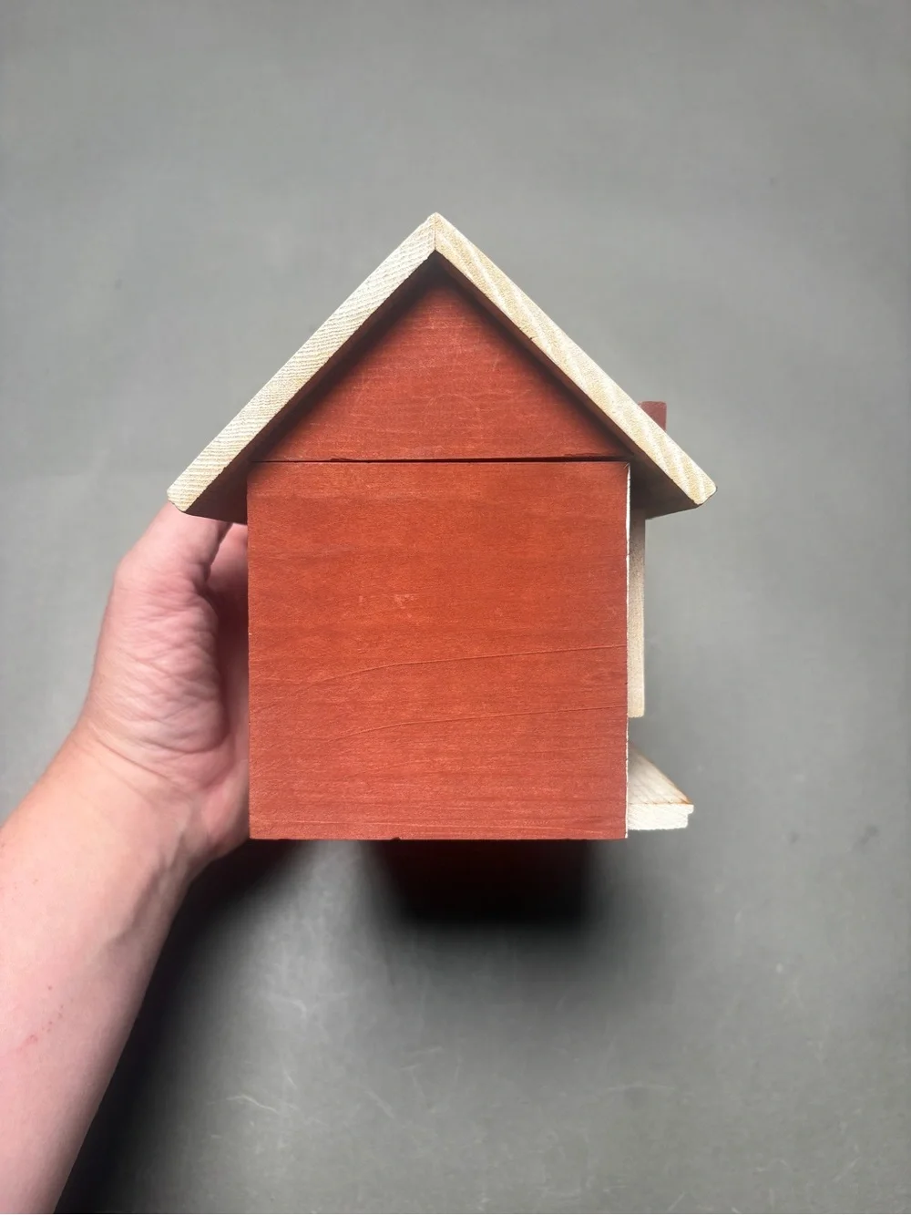 Sweet Shop Wooden Miniature House Music Box plays Candy Man
